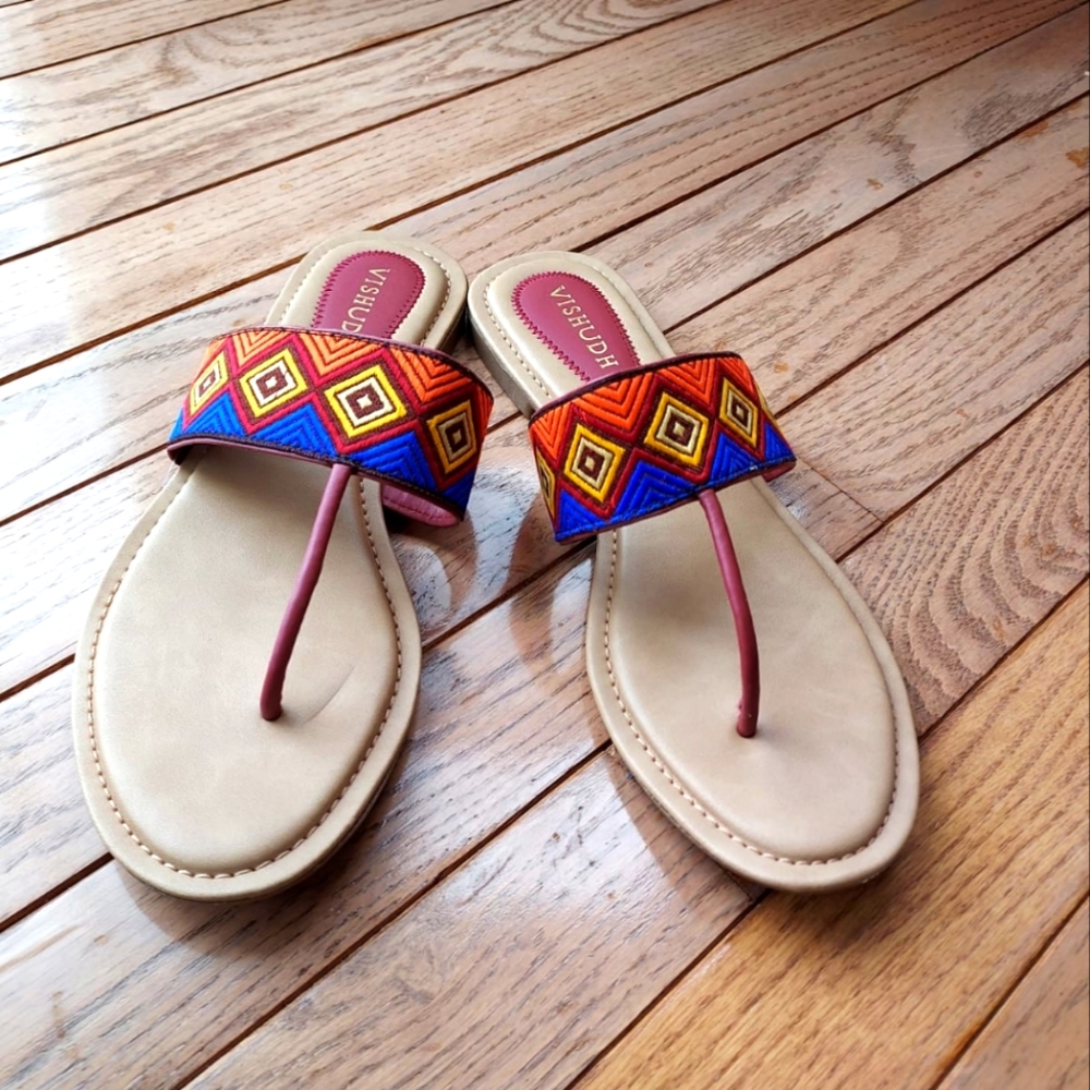 T strap Women's flat